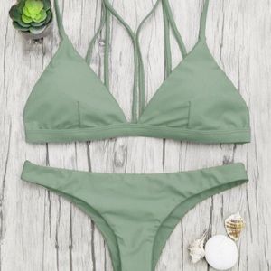 Green bikini